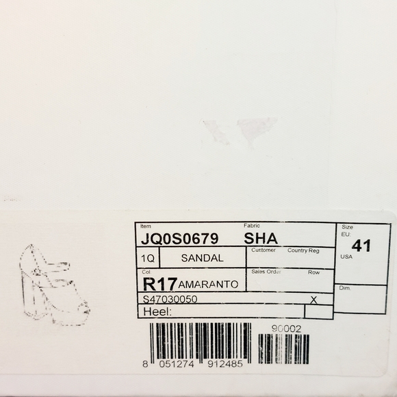 RED Valentino eggplant suede mary-jane platform pumps, EU41/10, new w/ flaws - Picture 15 of 15